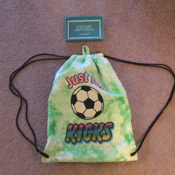 drawstring soccer bag